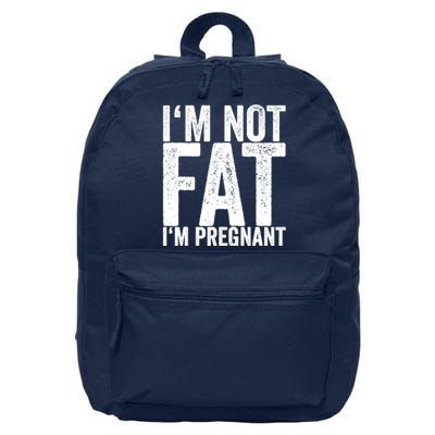 Im Not Fat Im Pregnant 16 in Basic Backpack