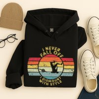 I Never Fall Off I Dismount With Style One Wheel Owner Float Hoodie