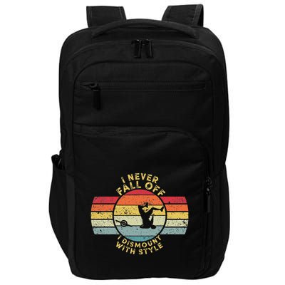 I Never Fall Off I Dismount With Style One Wheel Owner Float Impact Tech Backpack