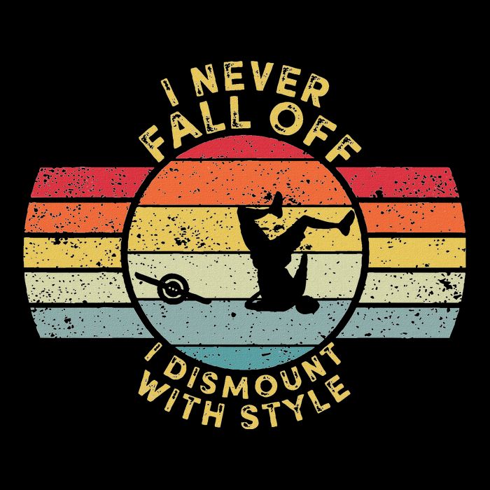 I Never Fall Off I Dismount With Style One Wheel Owner Float Bucket Hat