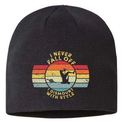 I Never Fall Off I Dismount With Style One Wheel Owner Float Sustainable Beanie