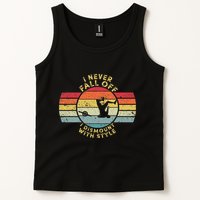I Never Fall Off I Dismount With Style One Wheel Owner Float Tank Top