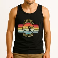 I Never Fall Off I Dismount With Style One Wheel Owner Float Tank Top