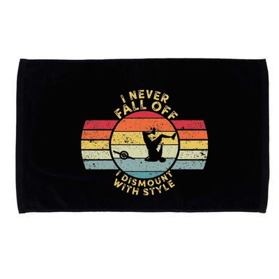 I Never Fall Off I Dismount With Style One Wheel Owner Float Microfiber Hand Towel