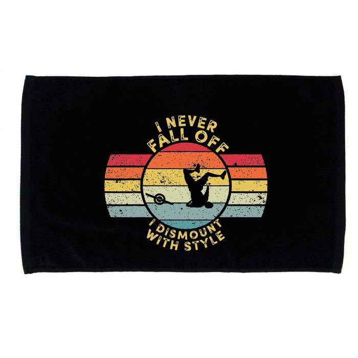 I Never Fall Off I Dismount With Style One Wheel Owner Float Microfiber Hand Towel