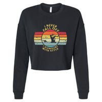 I Never Fall Off I Dismount With Style One Wheel Owner Float Cropped Pullover Crew