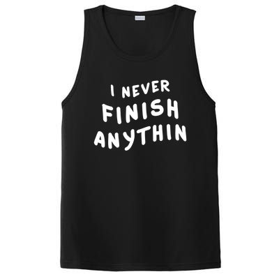 I Never Finish Anythin Gift PosiCharge Competitor Tank