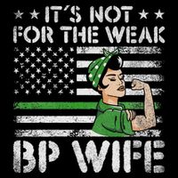 It's Not For The Weak Border Patrol Wife Impact Tech Backpack