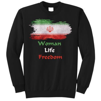 Iran National Flag, Woman, Life, Freedom Sweatshirt