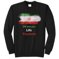 Iran National Flag, Woman, Life, Freedom Tall Sweatshirt