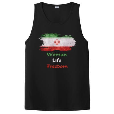 Iran National Flag, Woman, Life, Freedom PosiCharge Competitor Tank