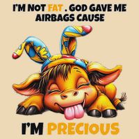 IM Not Fat God Gave Me Airbags Cause IM Precious Bag