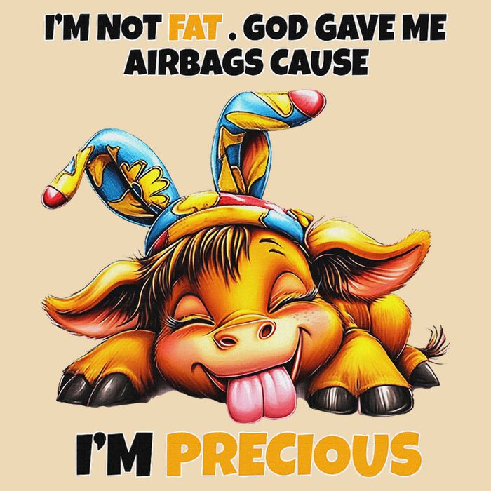 IM Not Fat God Gave Me Airbags Cause IM Precious Bag