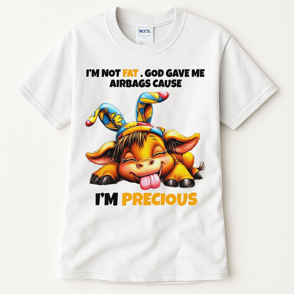 IM Not Fat God Gave Me Airbags Cause IM Precious Tall T-Shirt