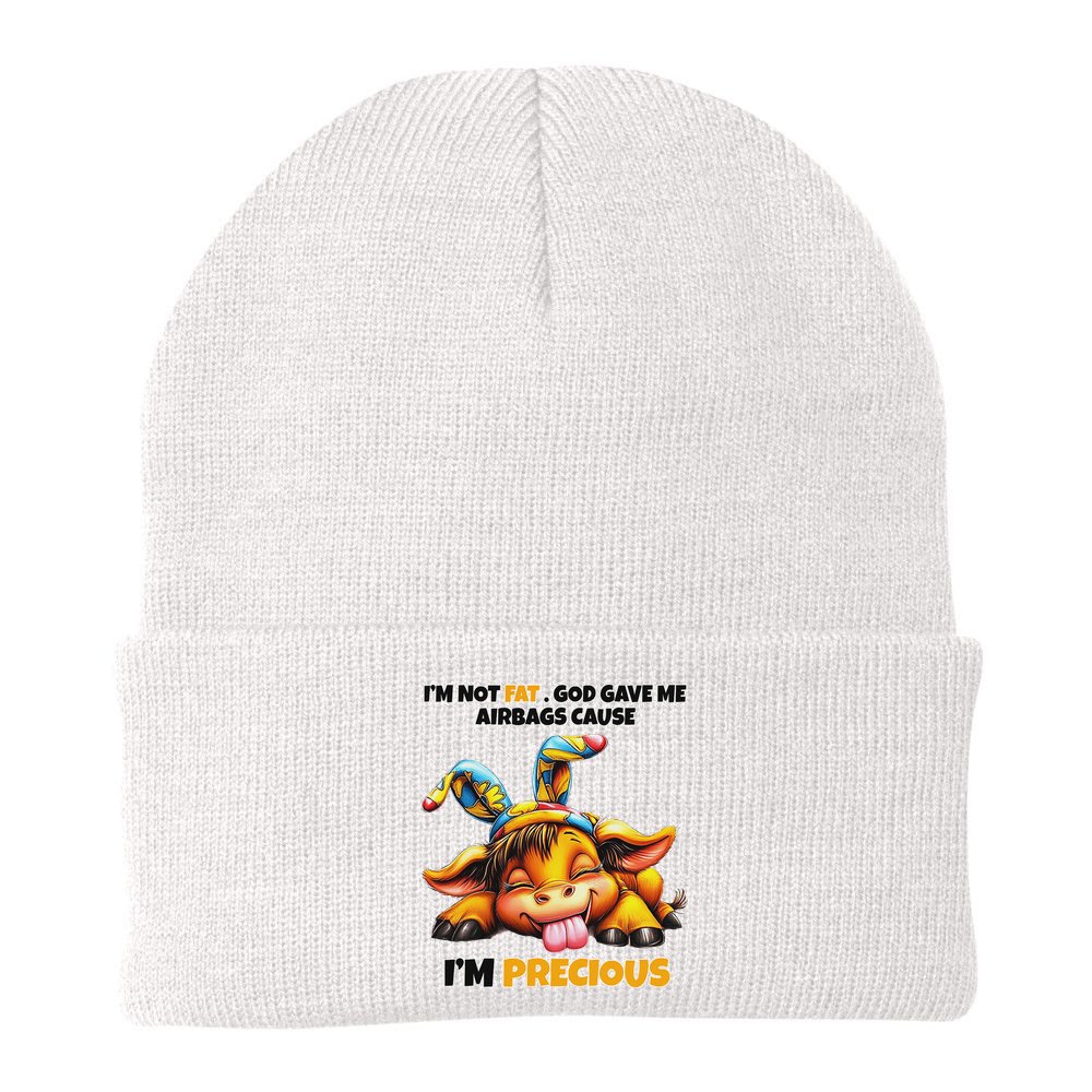 IM Not Fat God Gave Me Airbags Cause IM Precious Beanie