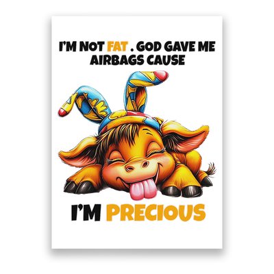 IM Not Fat God Gave Me Airbags Cause IM Precious Poster