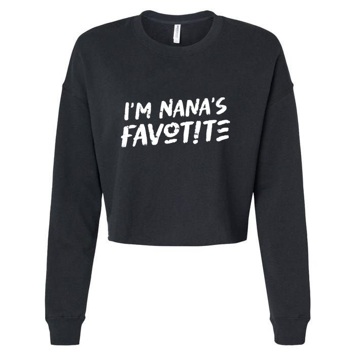Im Nanas Favorite Cropped Pullover Crew