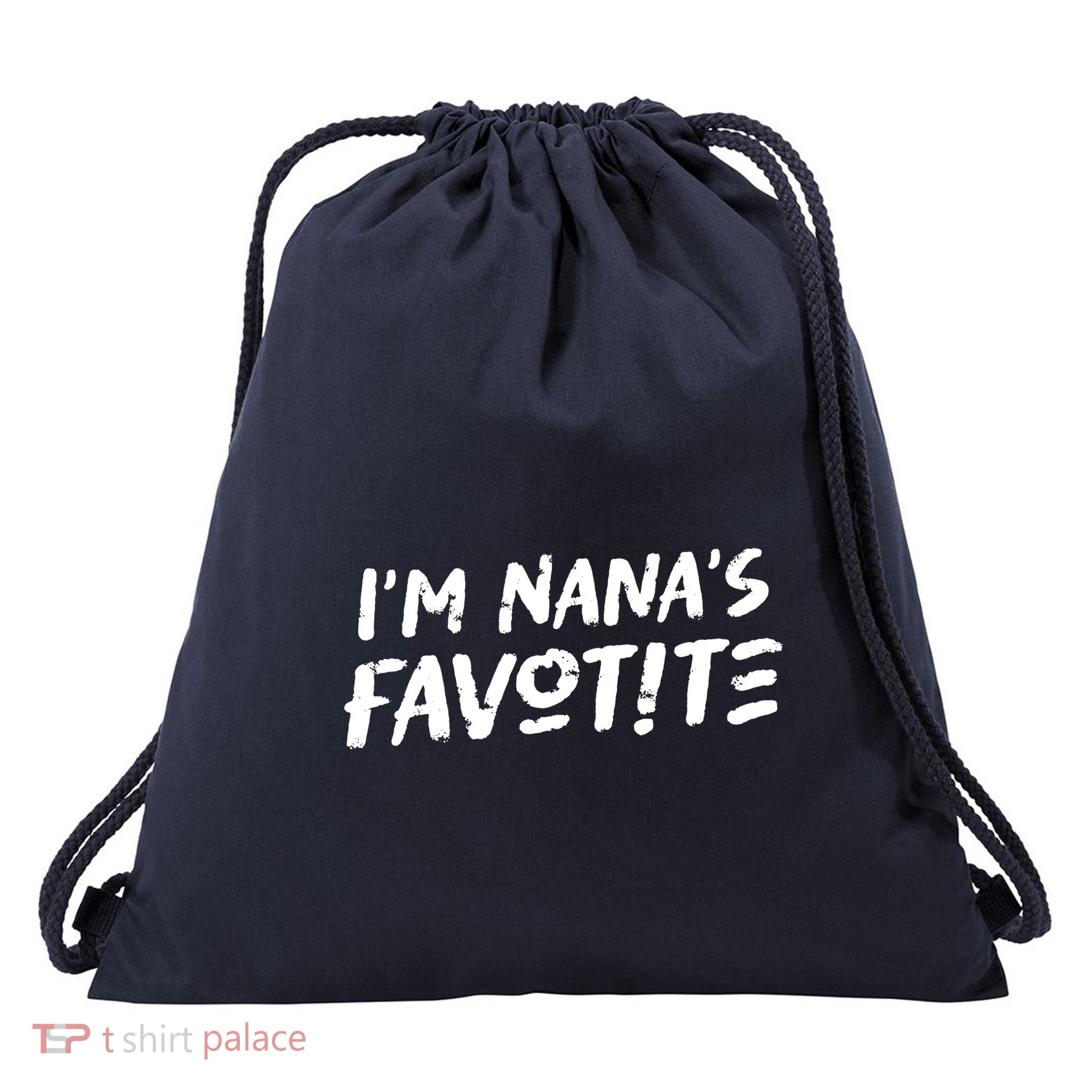 Im Nanas Favorite Drawstring Bag