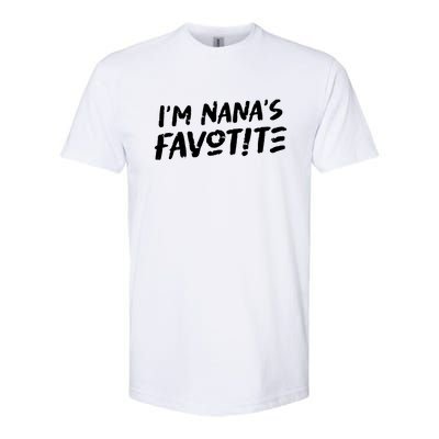 Im Nanas Favorite Softstyle® CVC T-Shirt