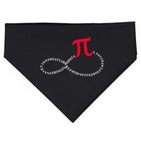 Infinite PI Numbers USA-Made Doggie Bandana