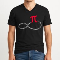 Infinite PI Numbers V-Neck T-Shirt