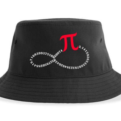 Infinite PI Numbers Sustainable Bucket Hat