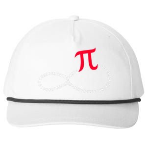 Infinite PI Numbers Snapback Five-Panel Rope Hat