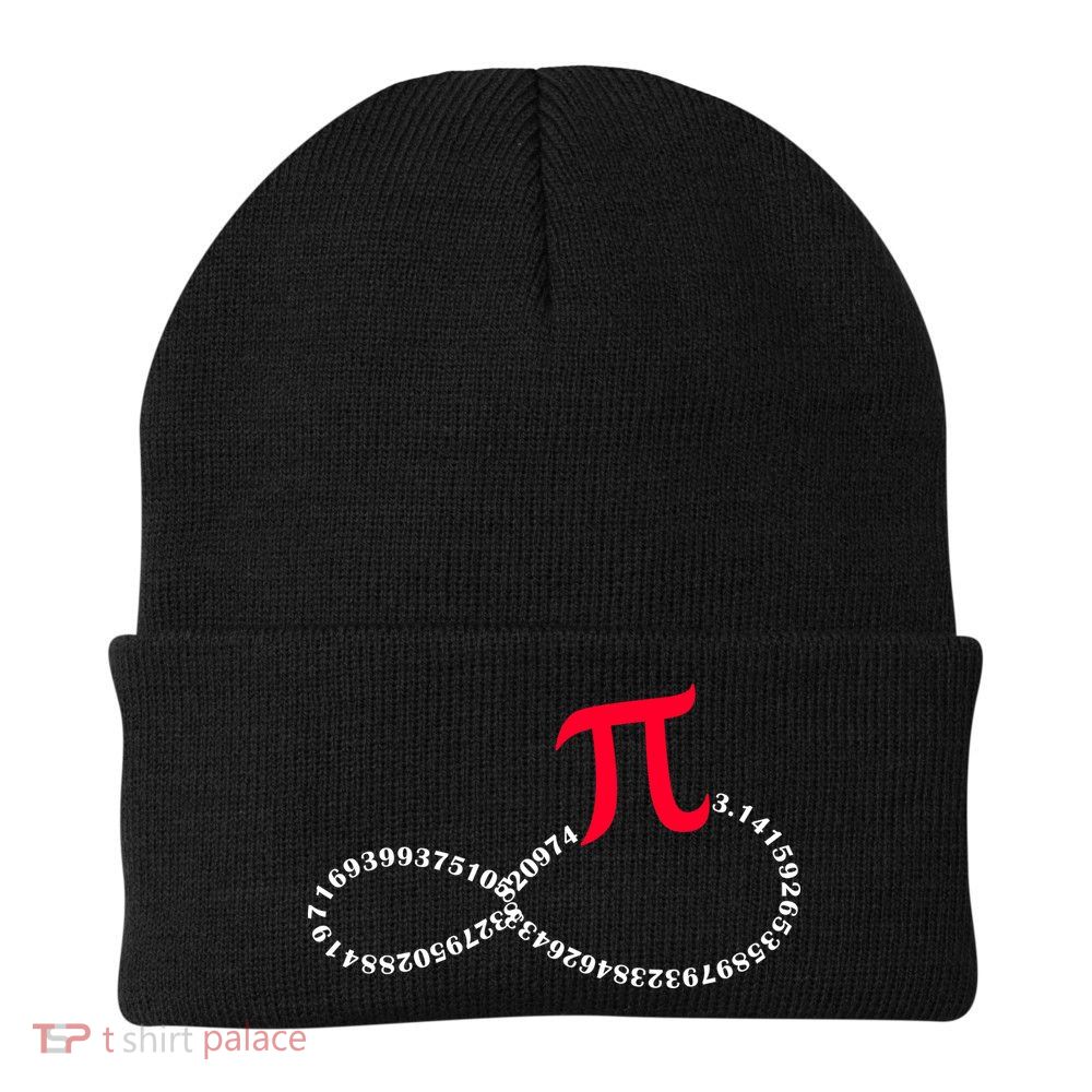 Infinite PI Numbers Knit Cap Winter Beanie