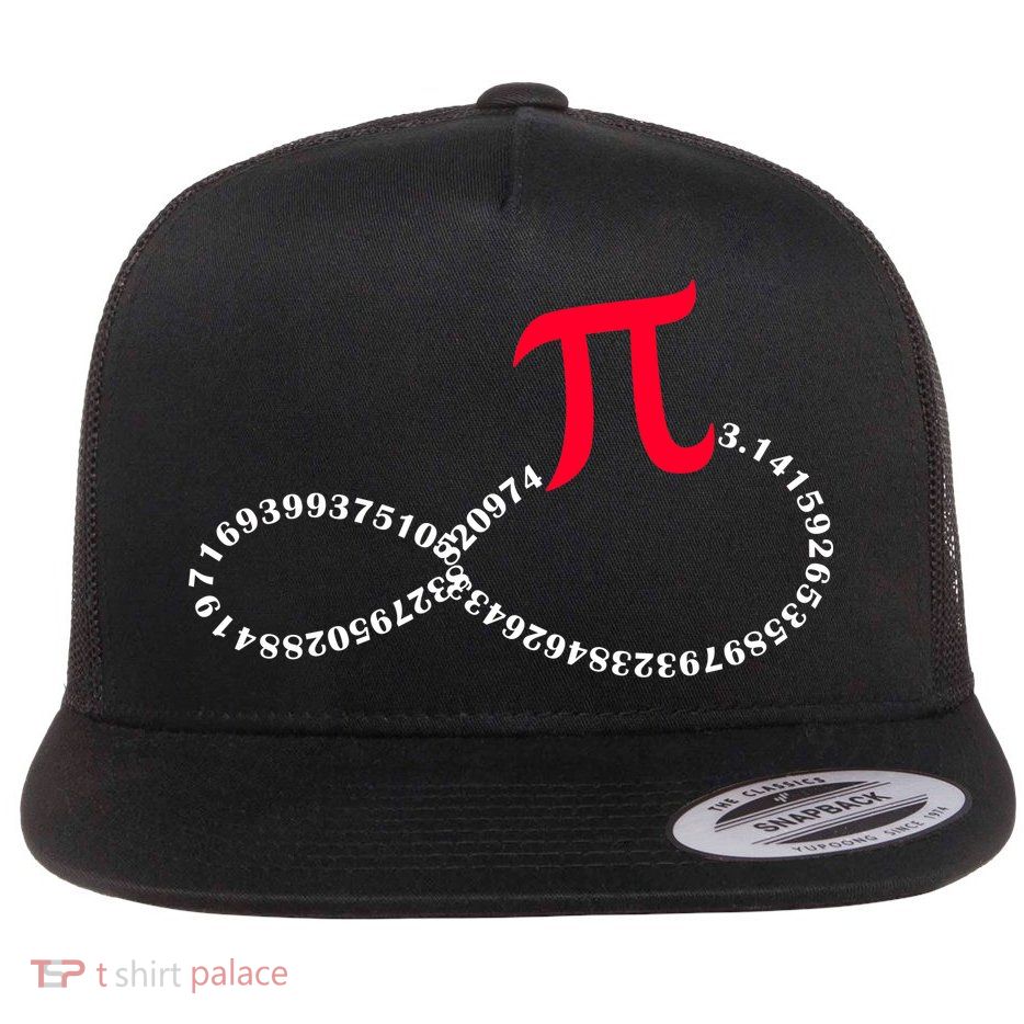 Infinite PI Numbers Flat Bill Trucker Hat