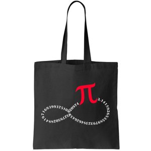 Infinite PI Numbers Tote Bag