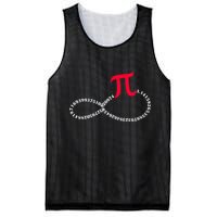 Infinite PI Numbers Mesh Reversible Basketball Jersey Tank