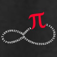 Infinite PI Numbers 25L Jumbo Tote