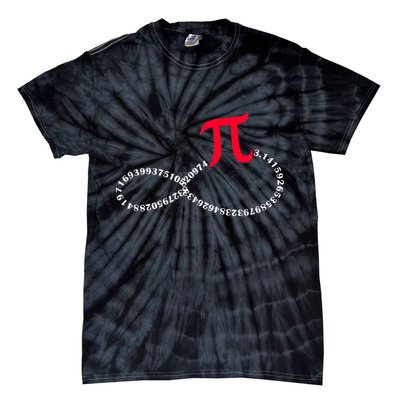 Infinite PI Numbers Tie-Dye T-Shirt