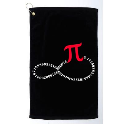 Infinite PI Numbers Golf Towel