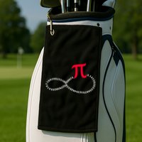 Infinite PI Numbers Golf Towel