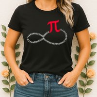 Infinite PI Numbers Womens T-Shirt