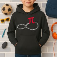 Infinite PI Numbers Kids Hoodie