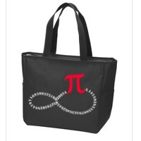Infinite PI Numbers Zip Tote Bag