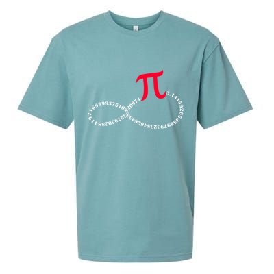 Infinite PI Numbers Sueded Cloud Jersey T-Shirt