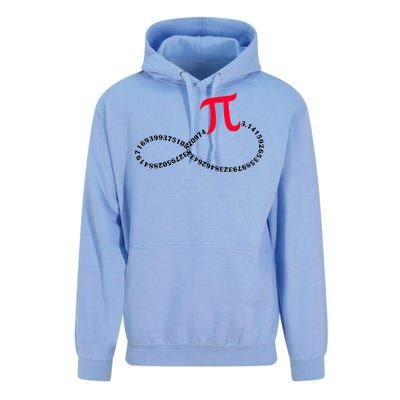 Infinite PI Numbers Unisex Surf Hoodie