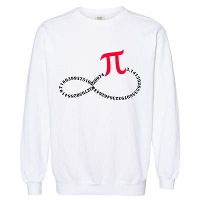 Infinite PI Numbers Garment-Dyed Sweatshirt