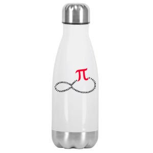 Infinite PI Numbers Stainless Steel Insulated Water Bottle