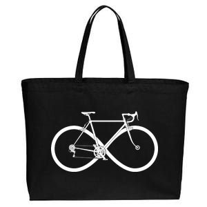 Infinity Bike Love Cotton Canvas Jumbo Tote