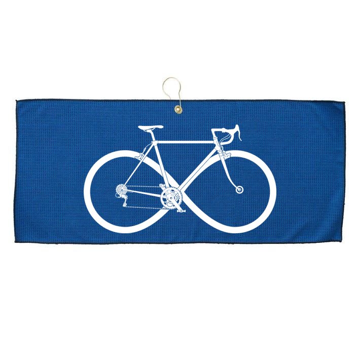 Infinity Bike Love Large Microfiber Waffle Golf Towel