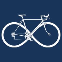 Infinity Bike Love Baby Bodysuit