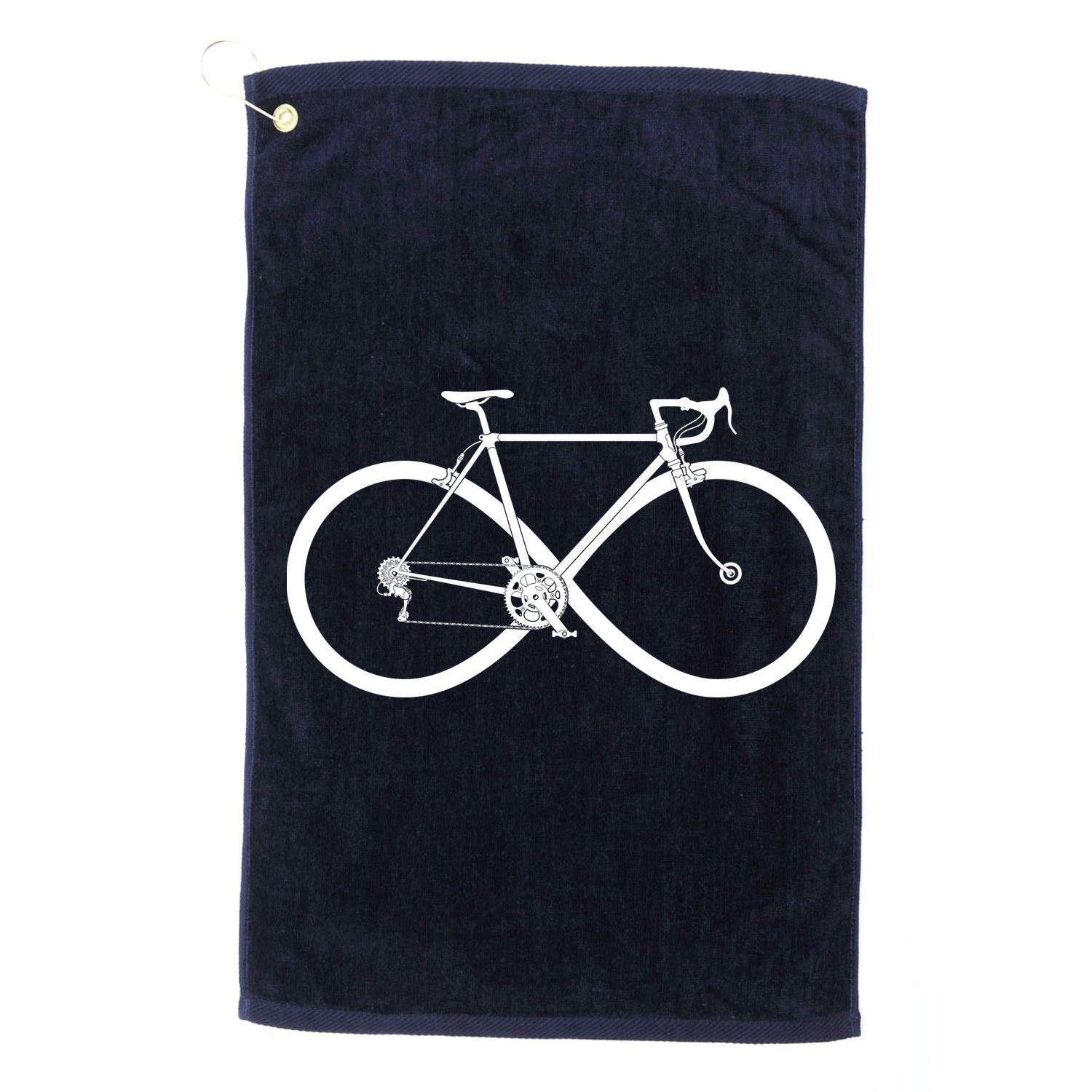 Infinity Bike Love Golf Towel
