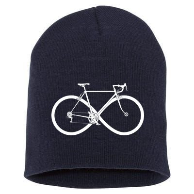 Infinity Bike Love Short Acrylic Beanie