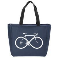 Infinity Bike Love Zip Tote Bag