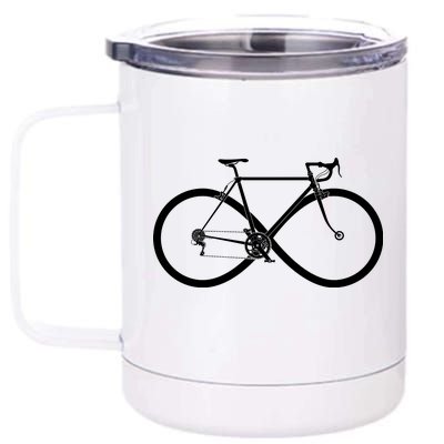 Infinity Bike Love 12 oz Stainless Steel Tumbler Cup