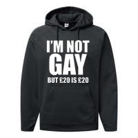 Im Not Gay But 20 Performance Fleece Hoodie